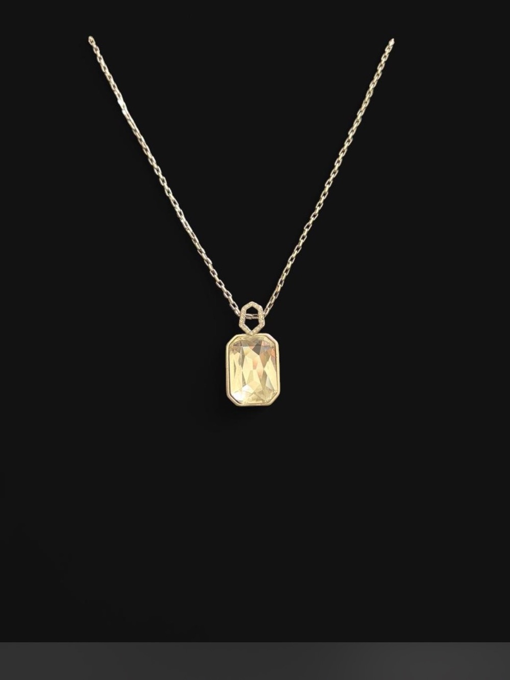 Emerald-Cut Pendant Necklace - Women Jewelry